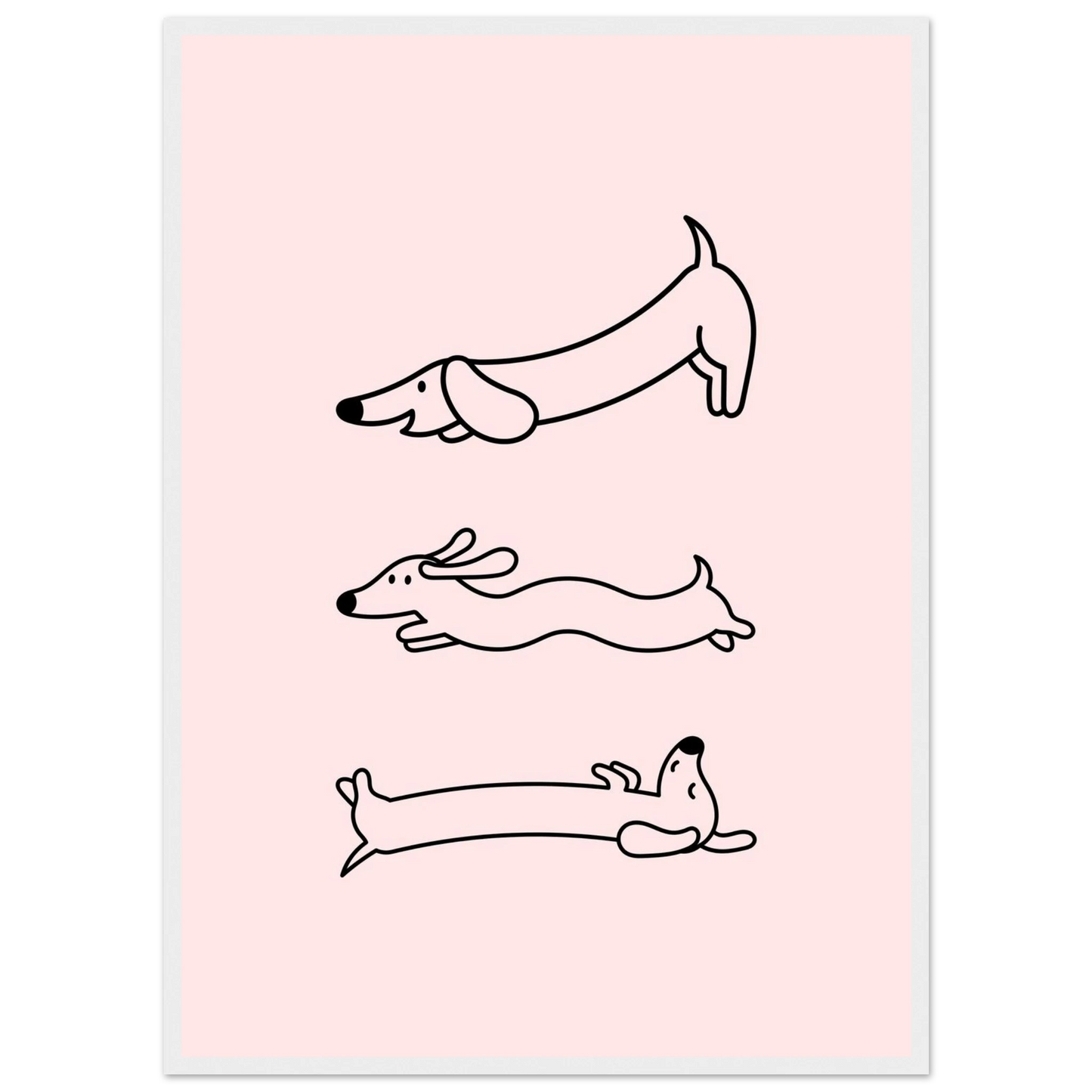 Happy Wienerdog - Poster - Arthena