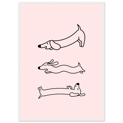Happy Wienerdog - Poster - Arthena