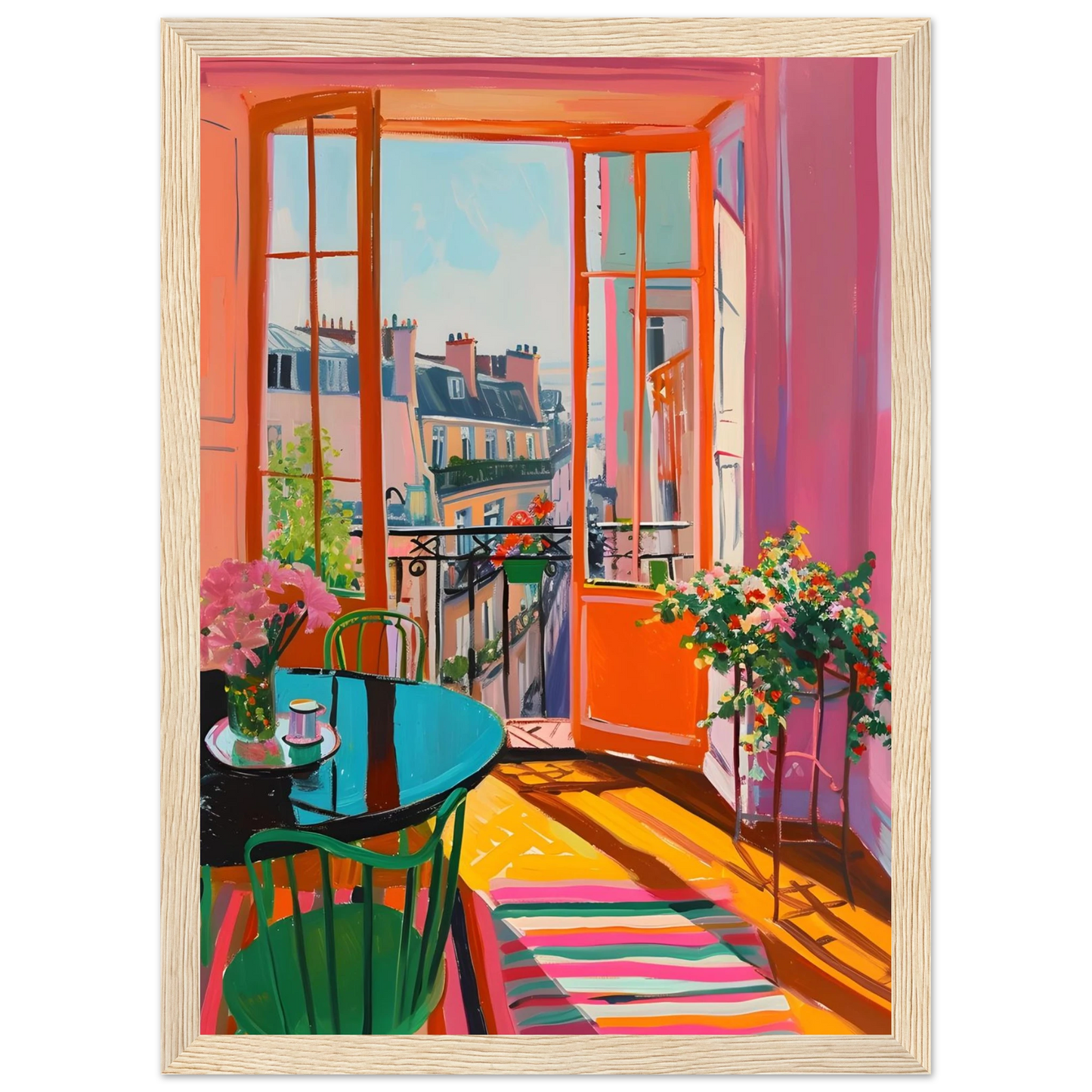 Parisian Morning View - Poster - Arthena