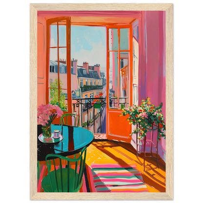 Parisian Morning View - Poster - Arthena