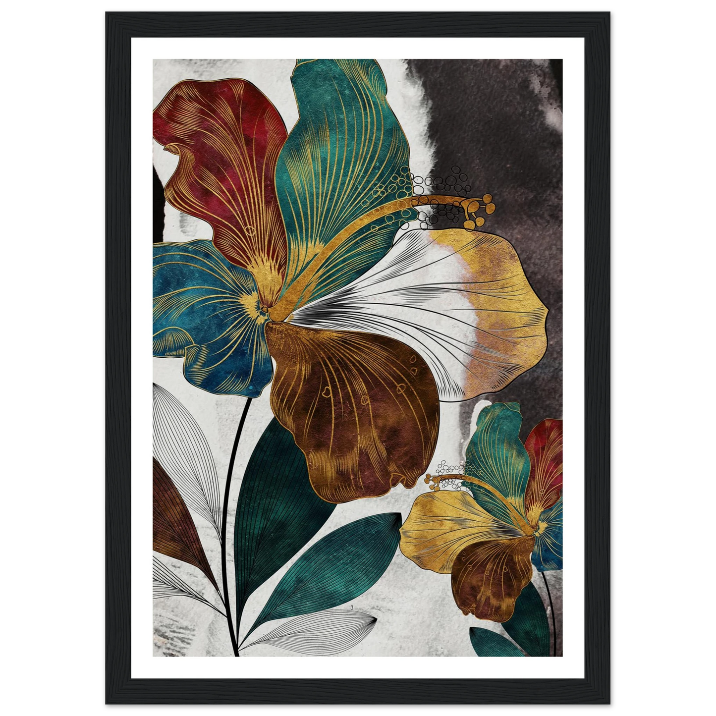 Golden Bloom Symphony - Poster - Arthena