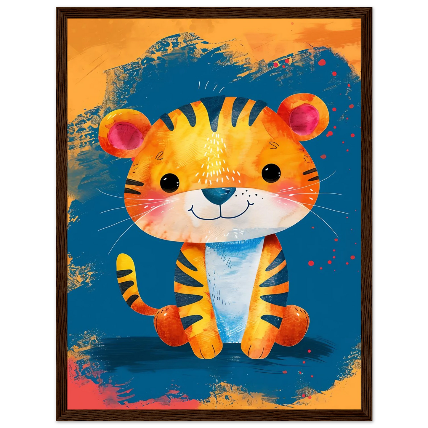Baby Tiger - Poster - Arthena