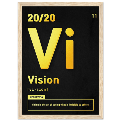Vision - Poster - Arthena