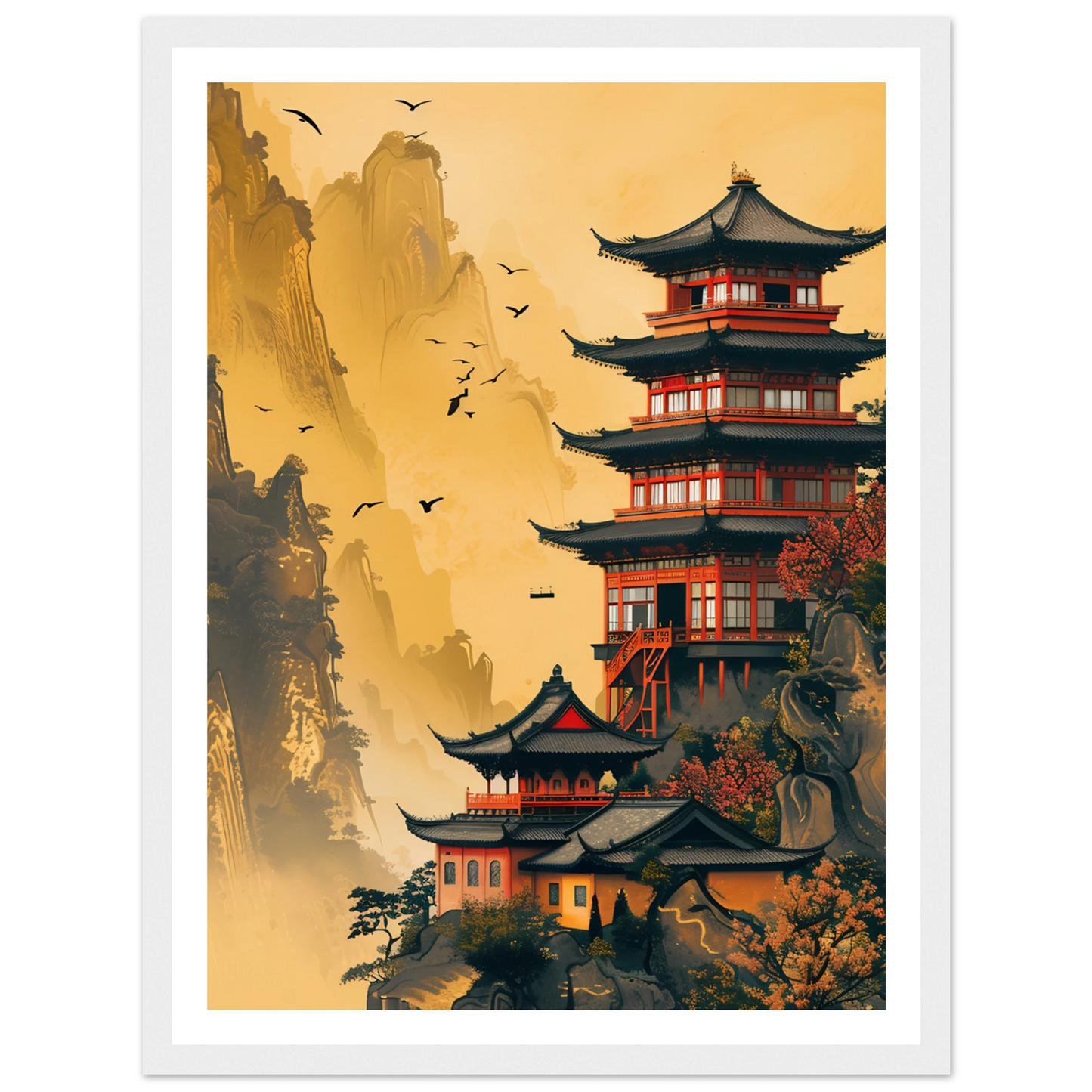Temple of Tranquility - Poster - Arthena