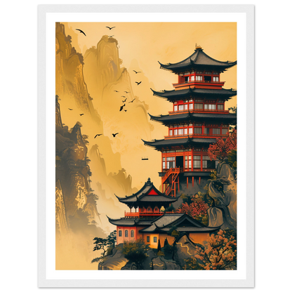 Temple of Tranquility - Poster - Arthena