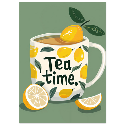 Tea Time - Poster - Arthena