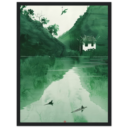 The green mirror - Poster - Arthena