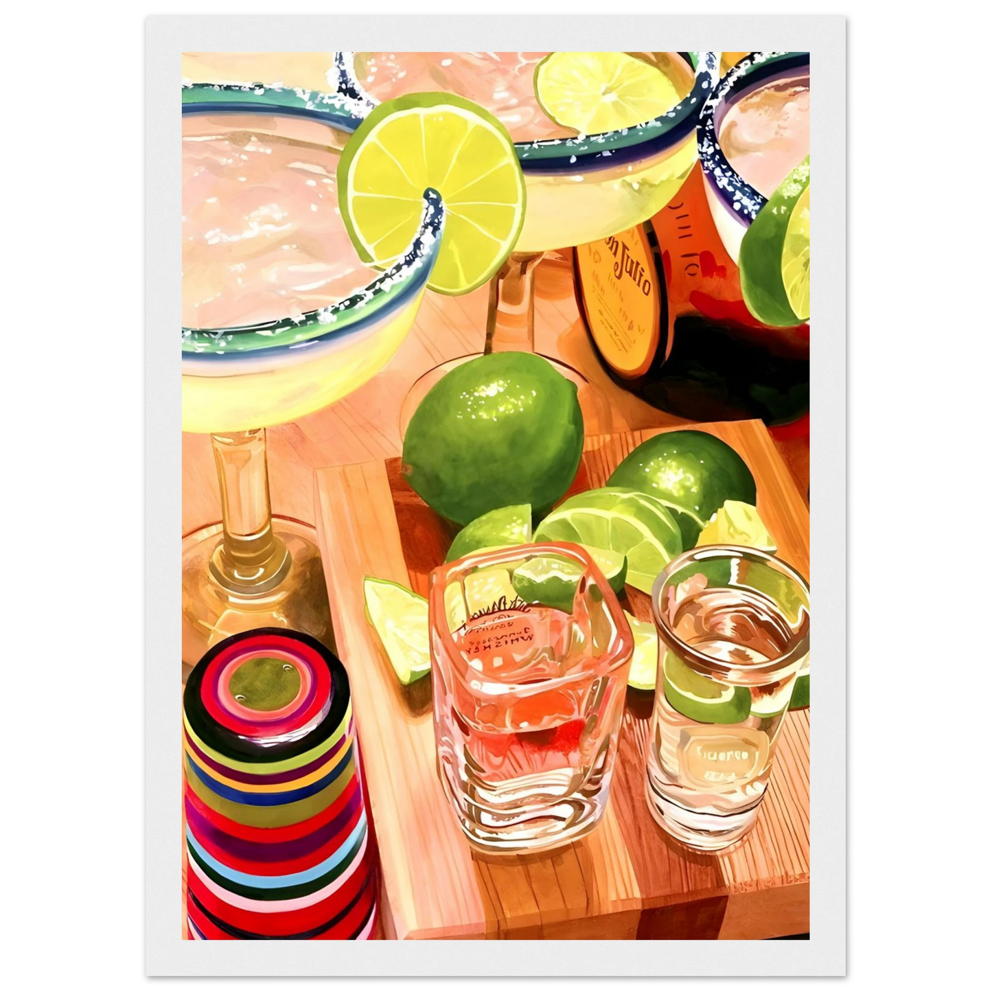 Fiesta in a Glass - Poster - Arthena