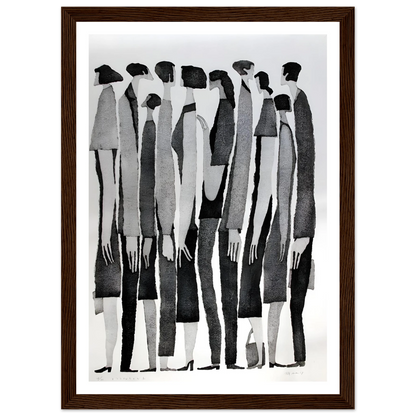 Silent Crowd - Poster - Arthena
