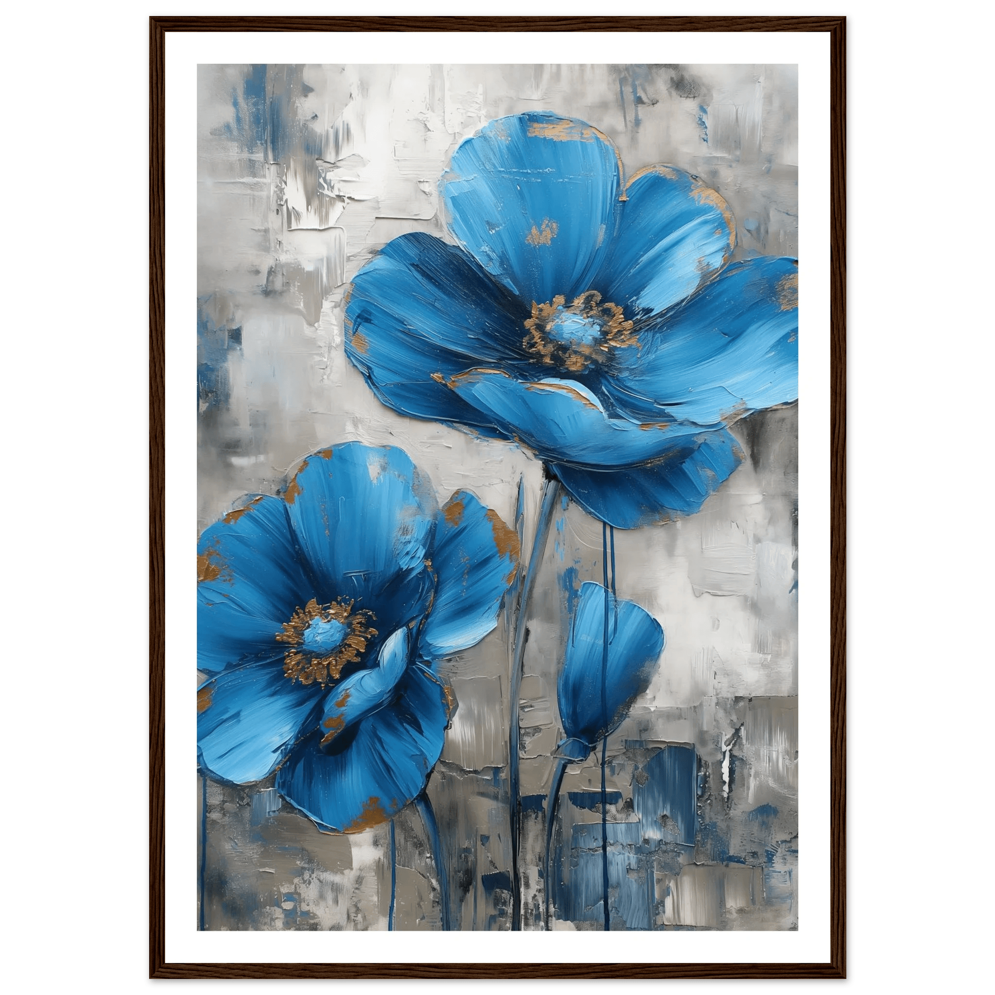 Blue in Bloom - Poster - Arthena