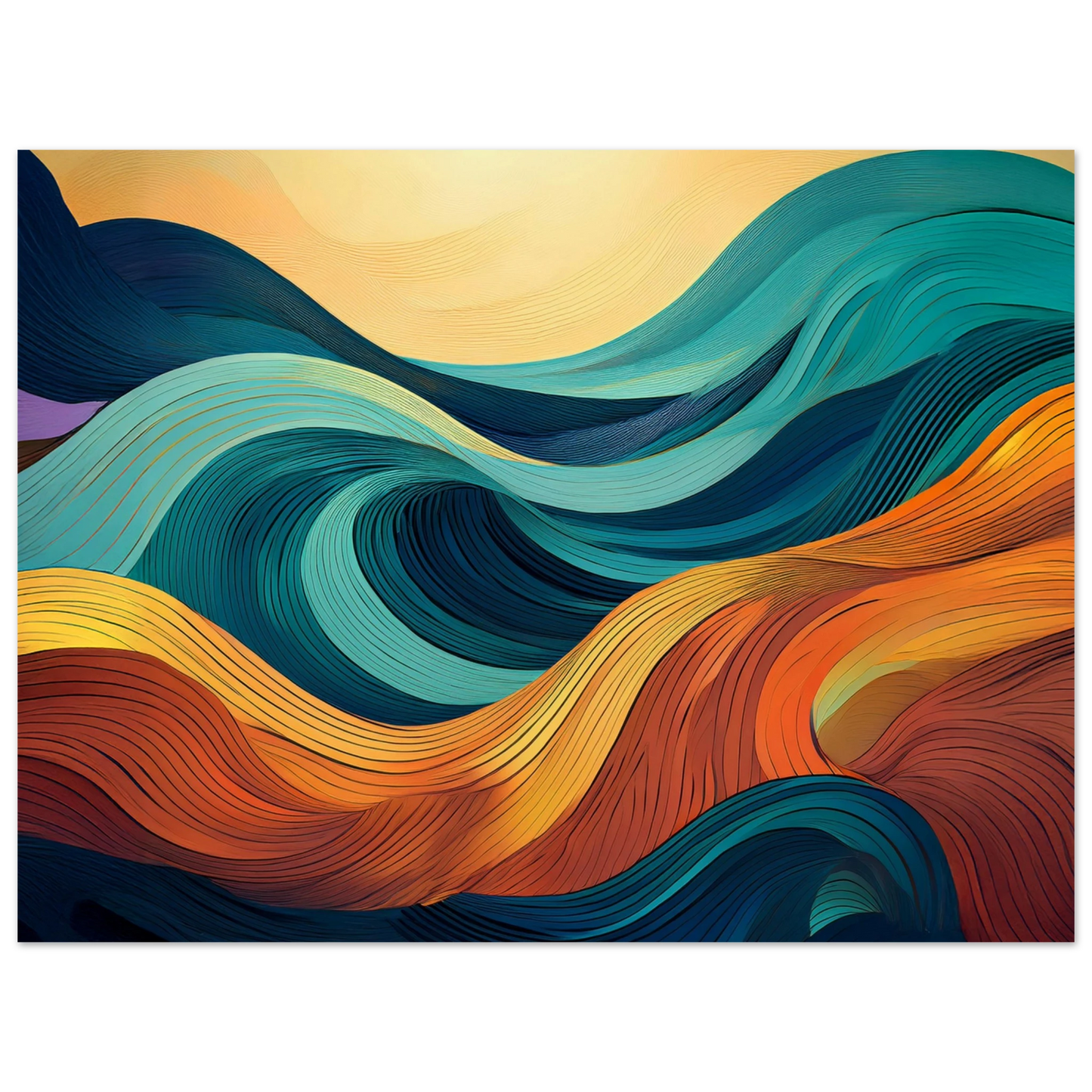 Waves - Poster - Arthena