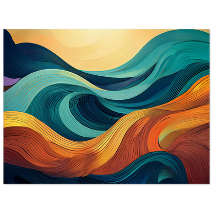 Waves - Poster - Arthena