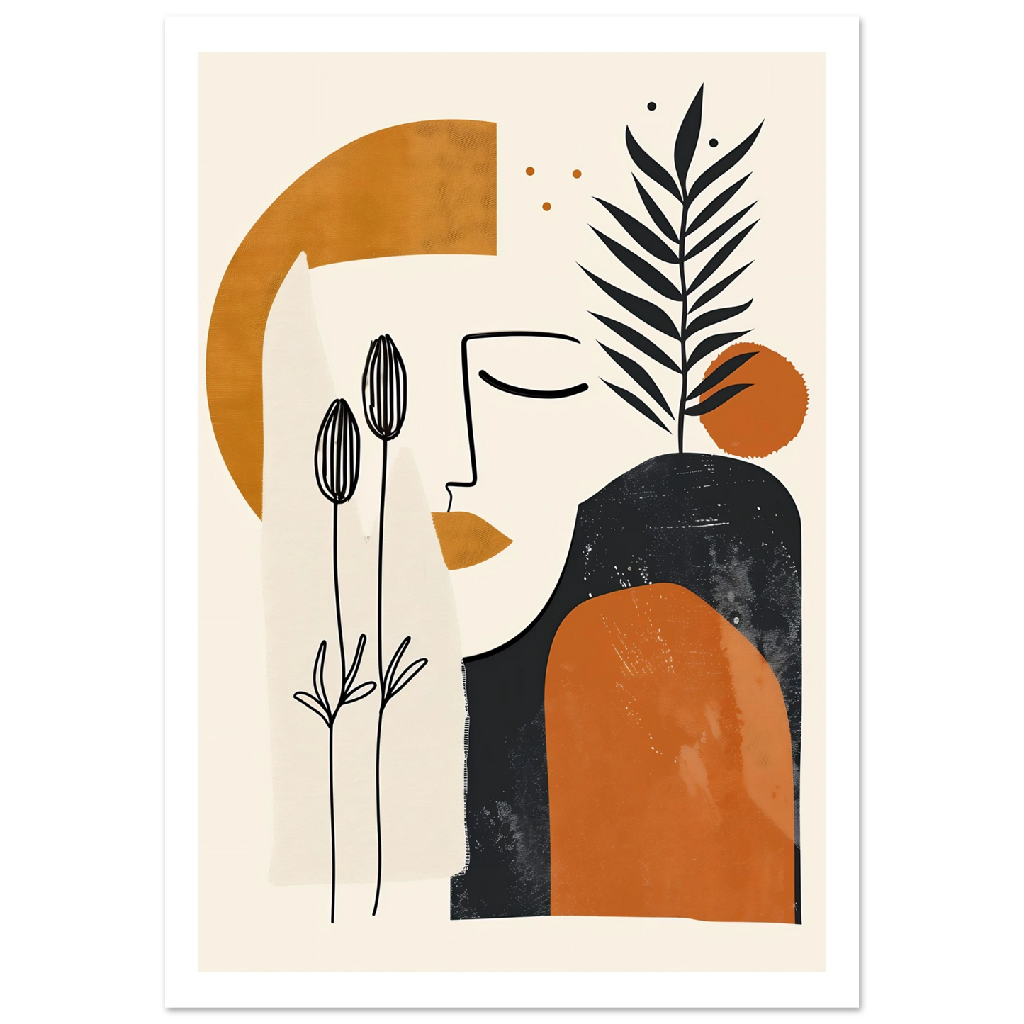Harmony in Lines - Poster - Arthena