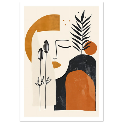 Harmony in Lines - Poster - Arthena