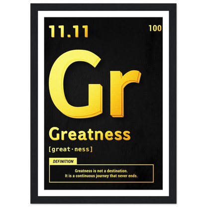Greatness - Poster - Arthena