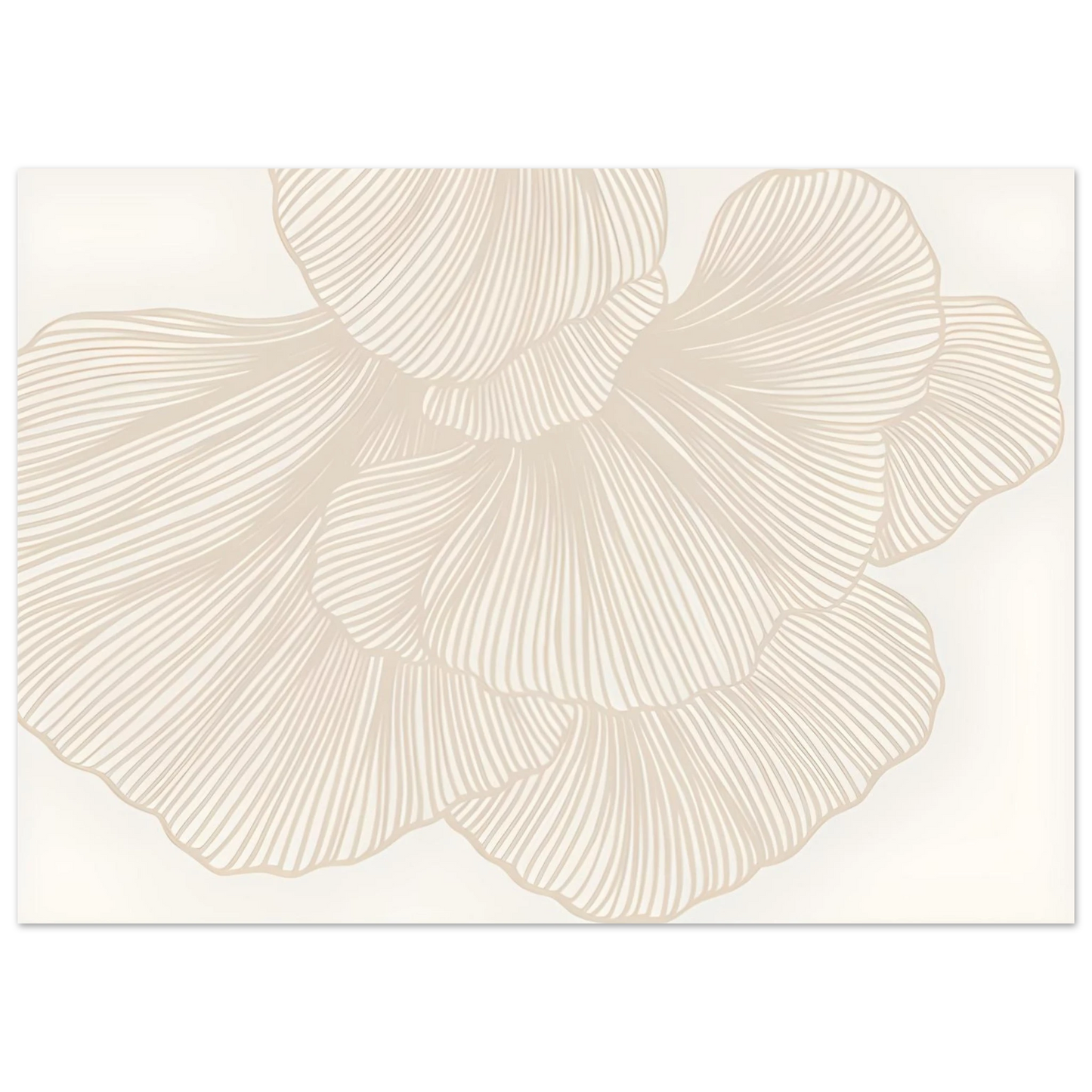 Flower Lines - Poster - Arthena