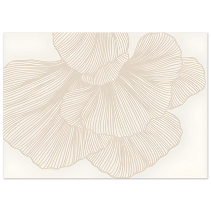 Flower Lines - Poster - Arthena