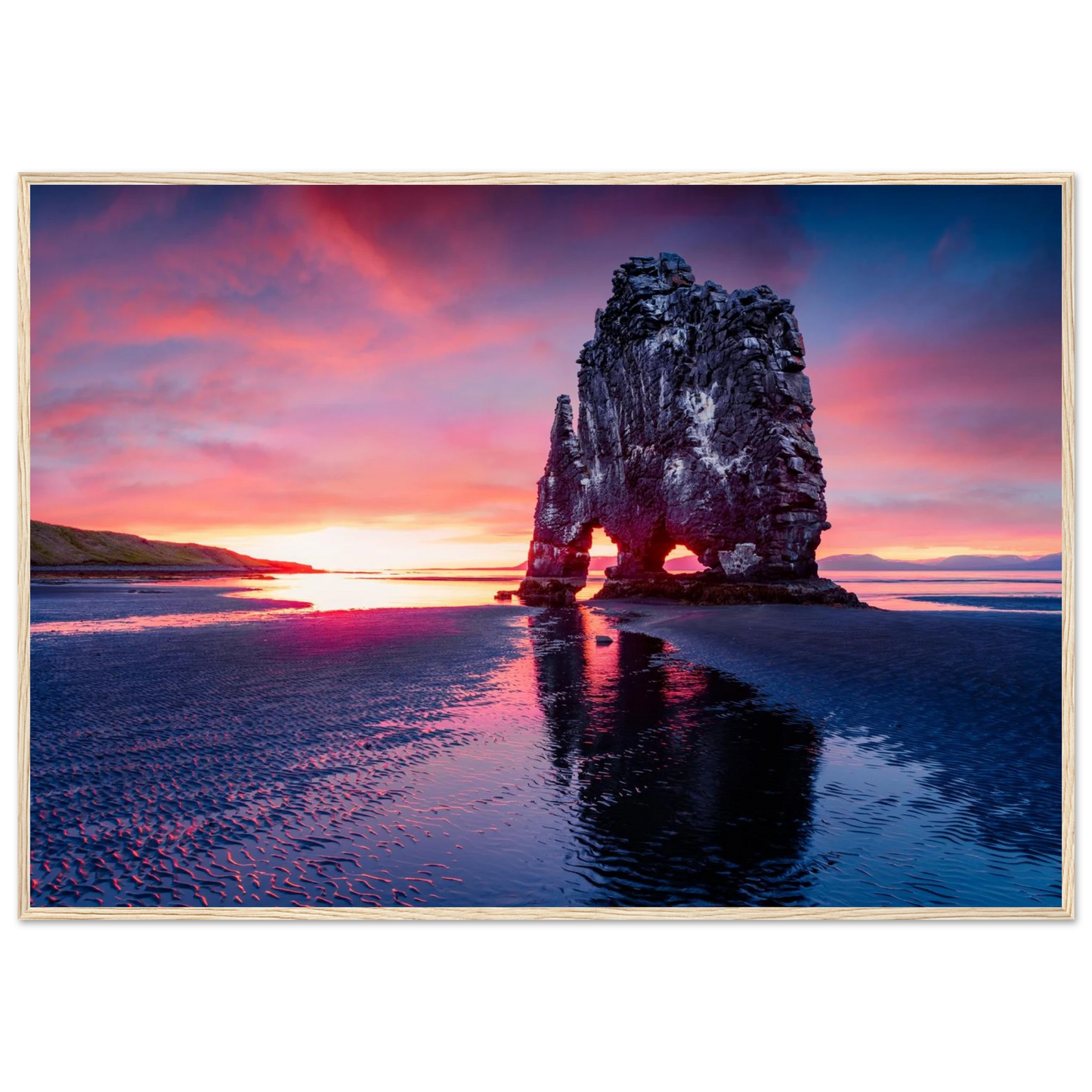 Rock of Fire and Sky - Poster - Arthena