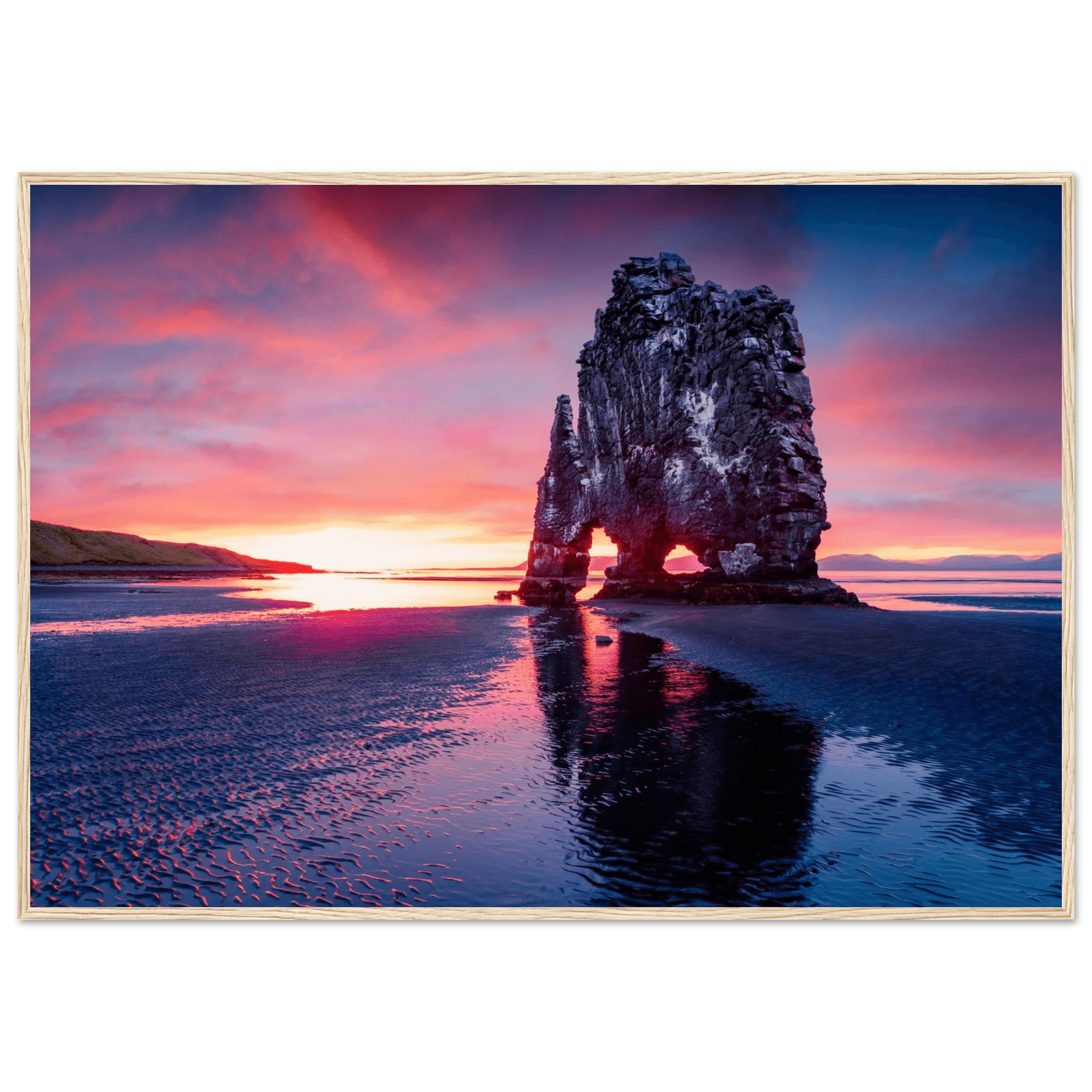 Rock of Fire and Sky - Poster - Arthena