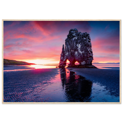 Rock of Fire and Sky - Poster - Arthena
