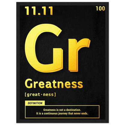 Greatness - Poster - Arthena