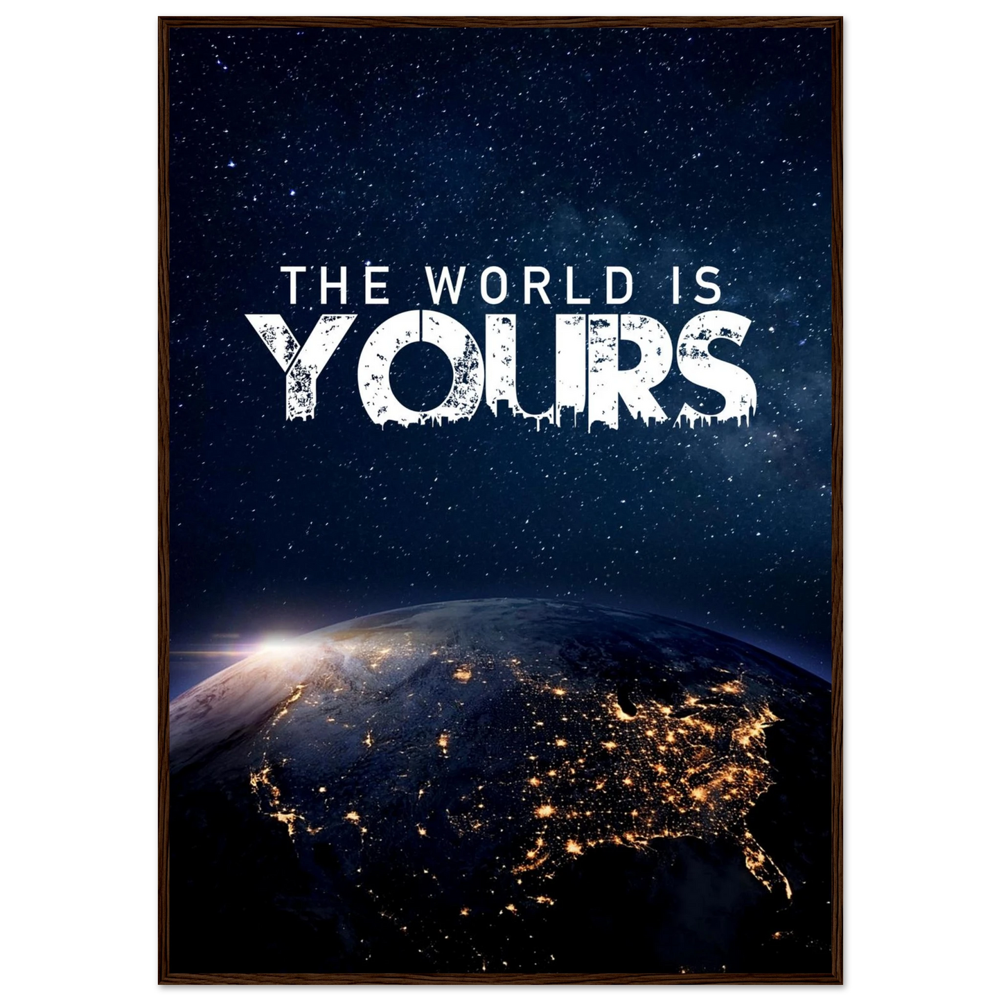 The World Is Yours - Poster - Arthena