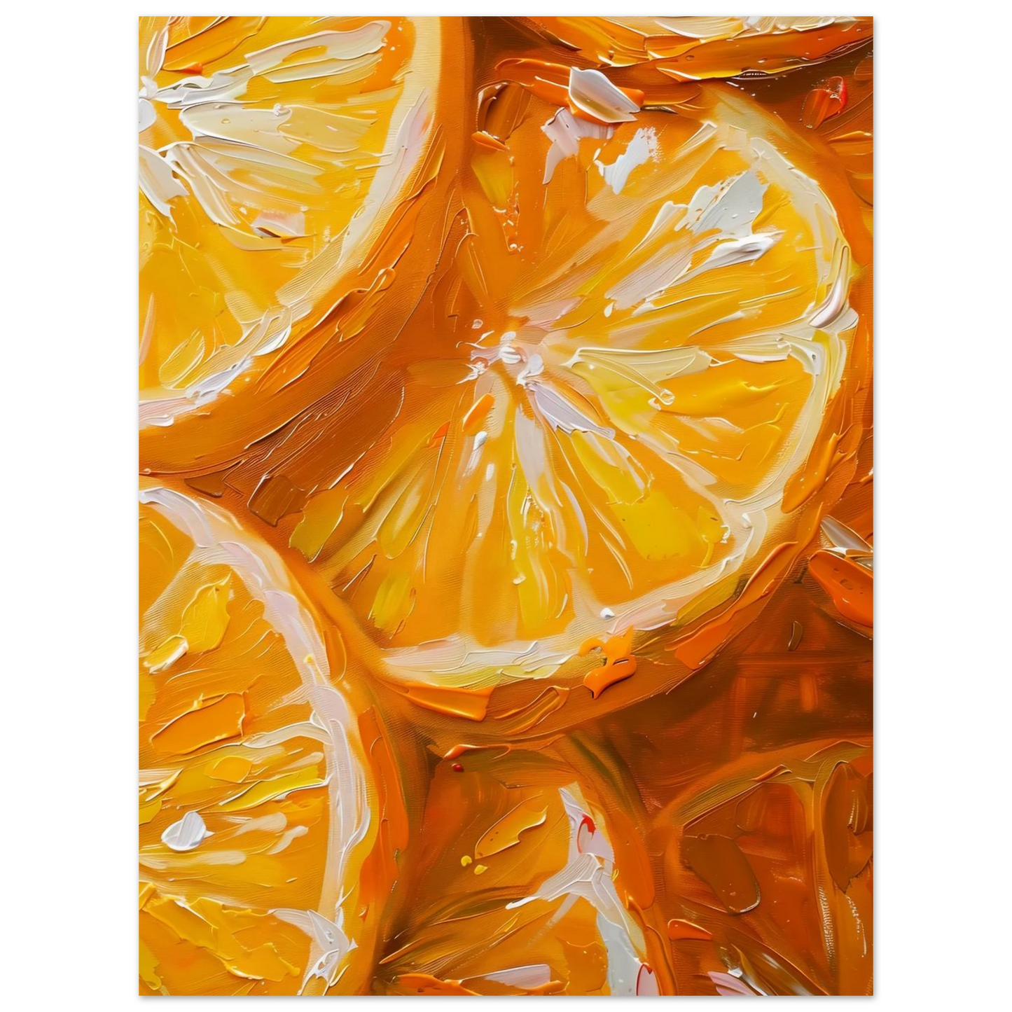 Slices of Orange - Poster - Arthena
