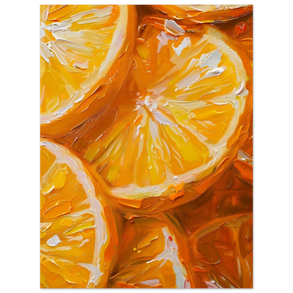 Slices of Orange - Poster - Arthena