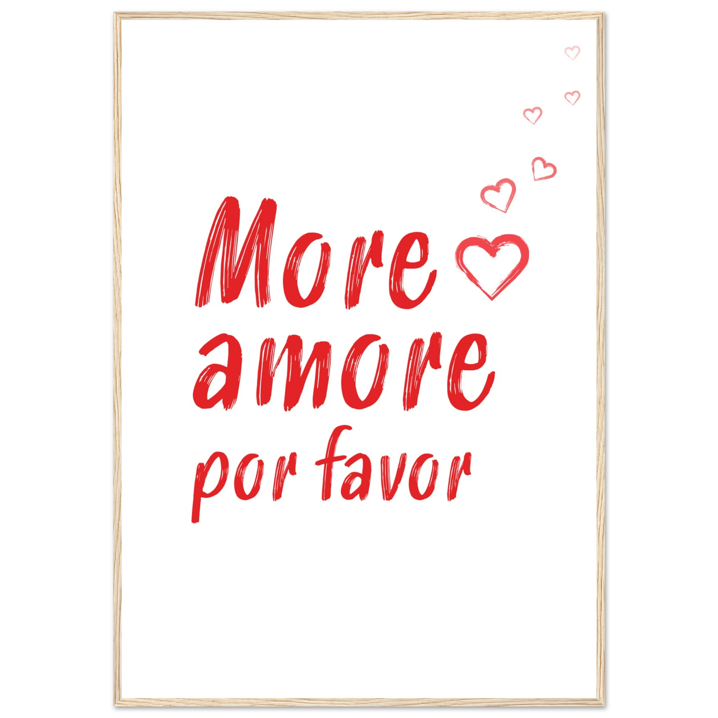 More Amore Por Favor - Poster - Arthena