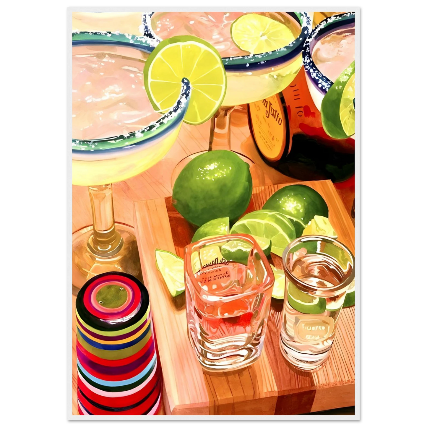 Fiesta in a Glass - Poster - Arthena