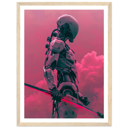 Battle Droid in the Rosy Mist - Poster - Arthena