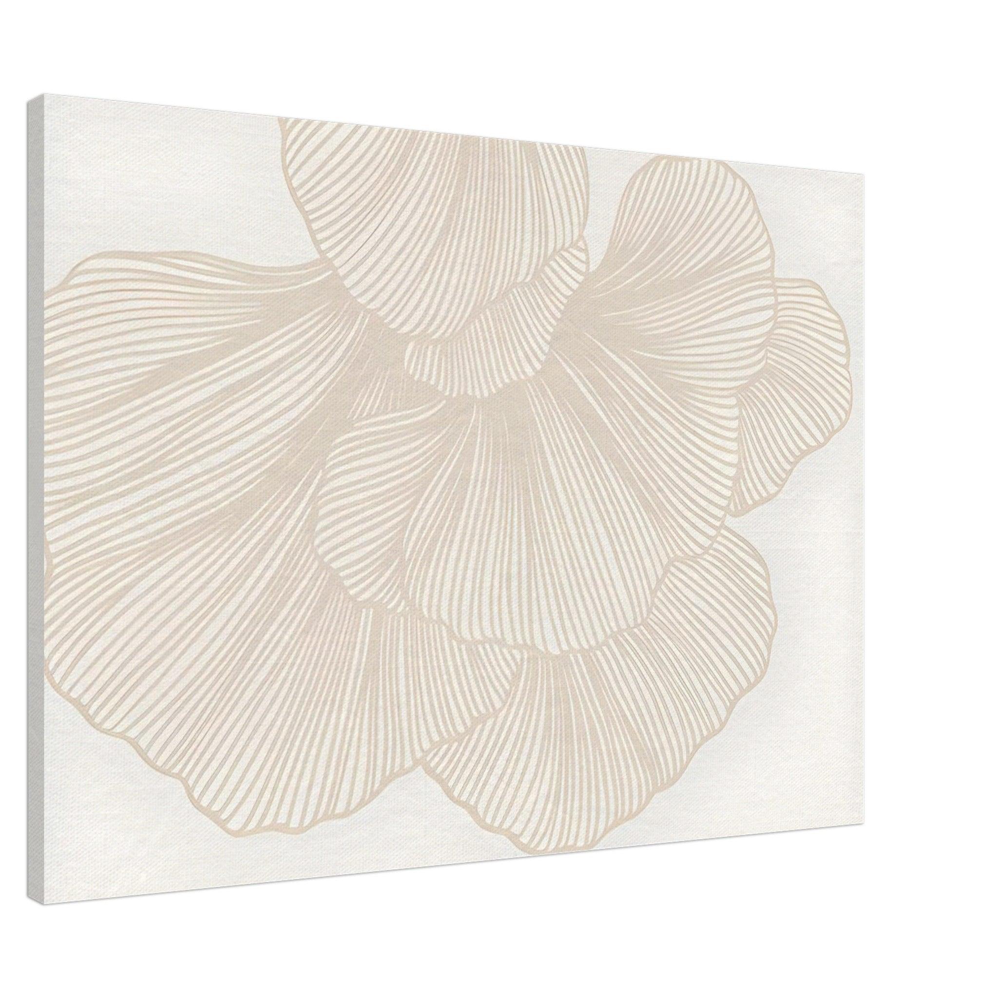 Flower Lines - Canvas - Arthena