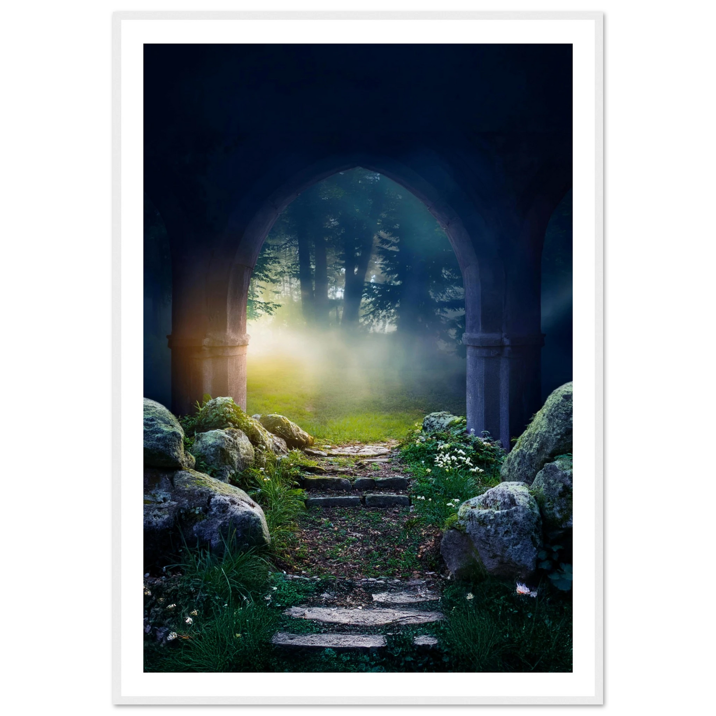 Portal to Tranquility - Poster - Arthena