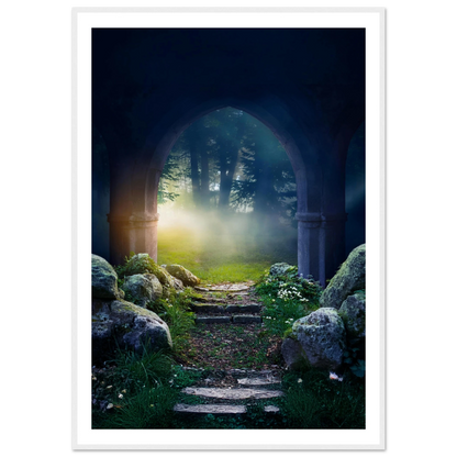 Portal to Tranquility - Poster - Arthena