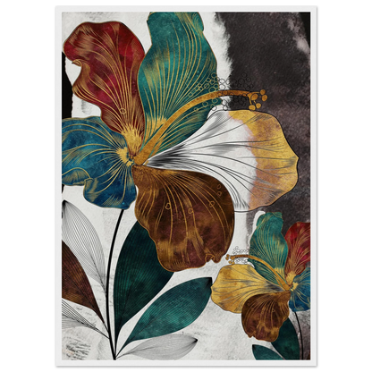 Golden Bloom Symphony - Poster - Arthena