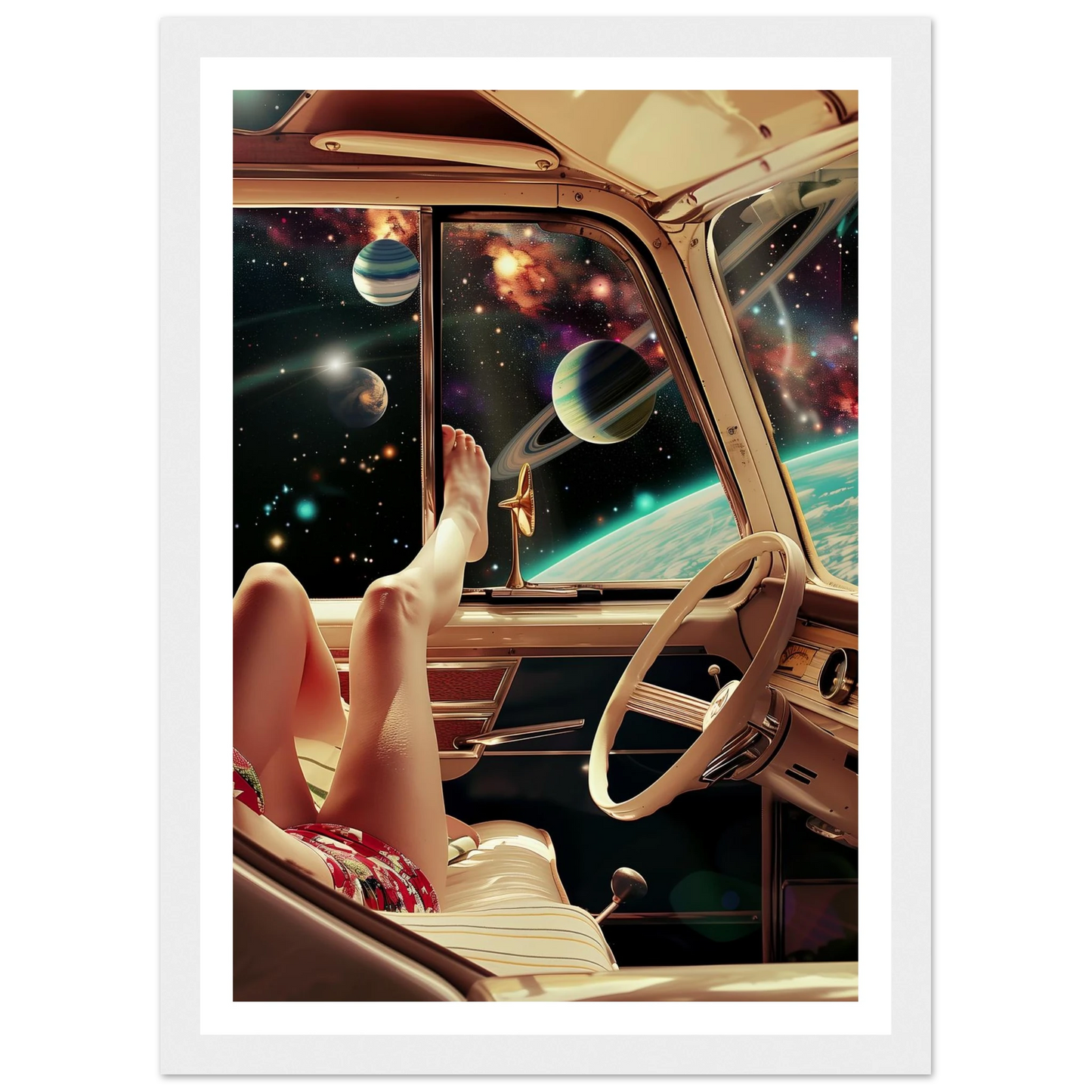 Galactic Getaway - Poster - Arthena