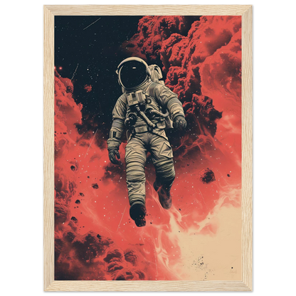 Scarlet Skies The Astronaut - Poster - Arthena