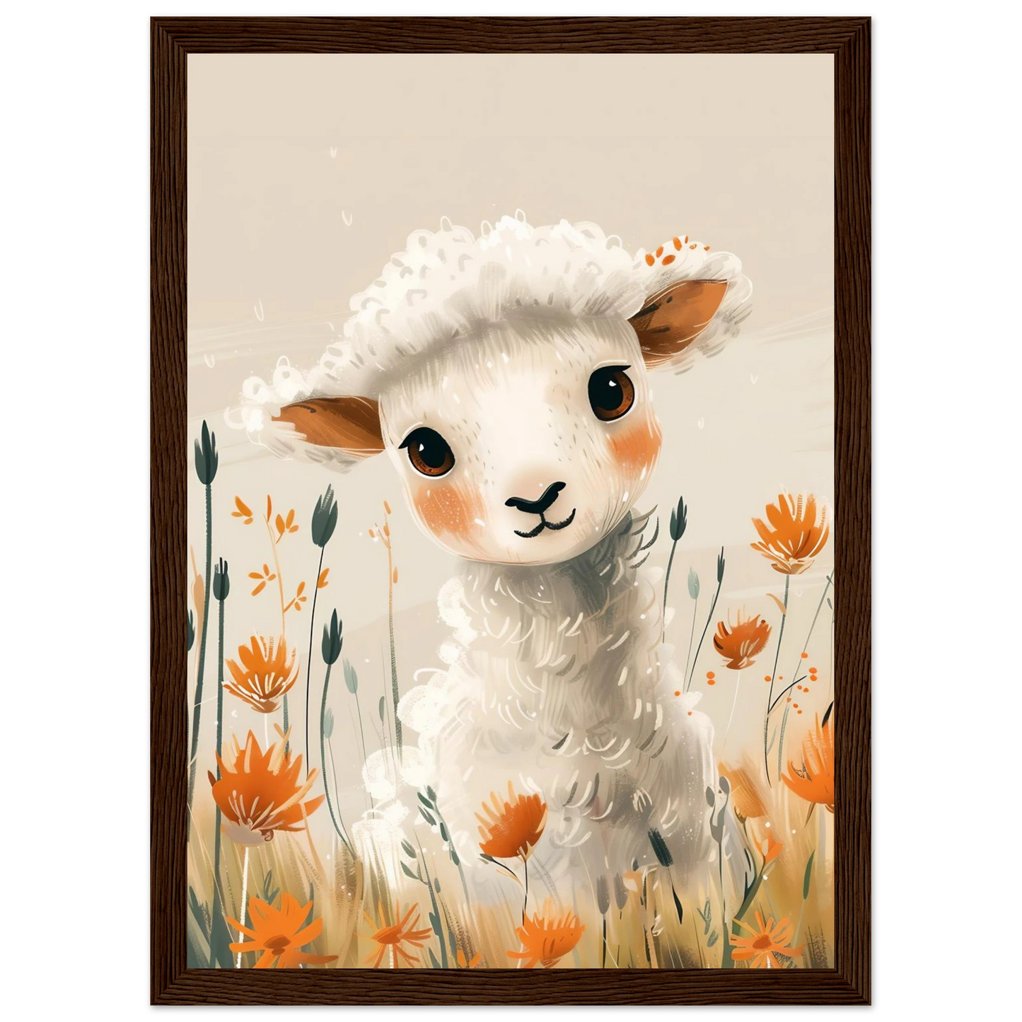 Baby Lamb - Poster - Arthena
