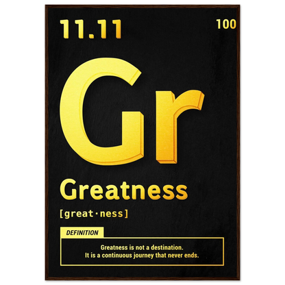 Greatness - Poster - Arthena