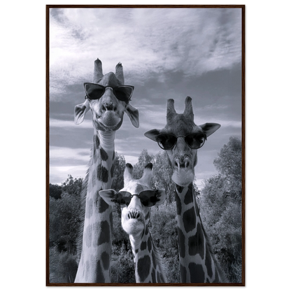 A Sunny Day to be a Giraffe - Poster - Arthena