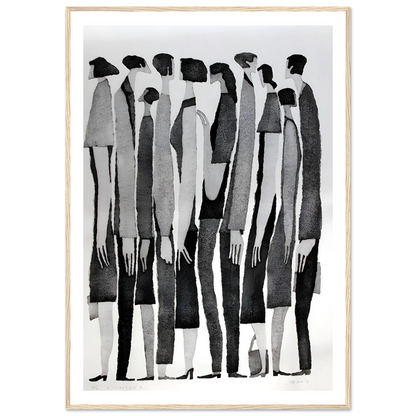Silent Crowd - Poster - Arthena