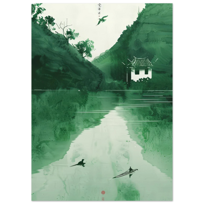 The green mirror - Poster - Arthena
