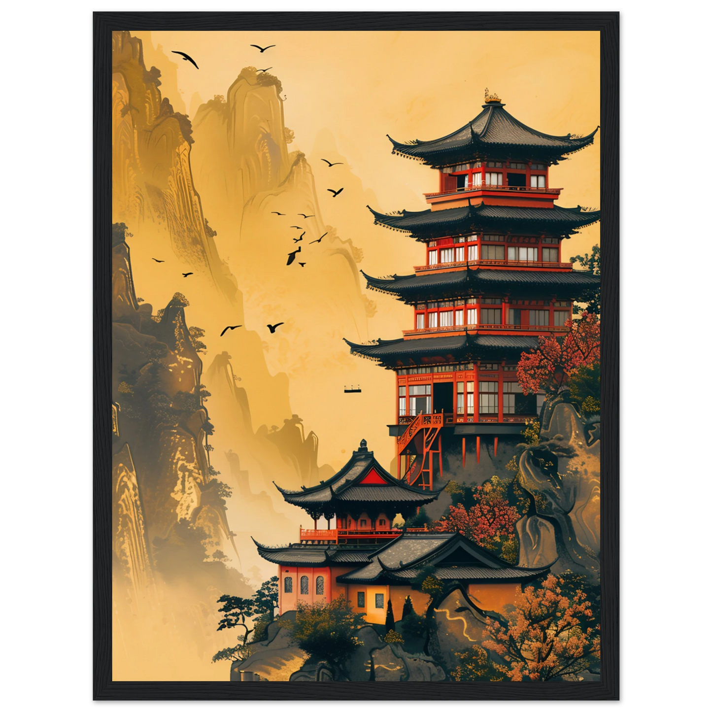 Temple of Tranquility - Poster - Arthena