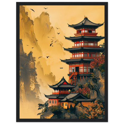 Temple of Tranquility - Poster - Arthena