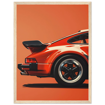 Retro Car - Poster - Arthena