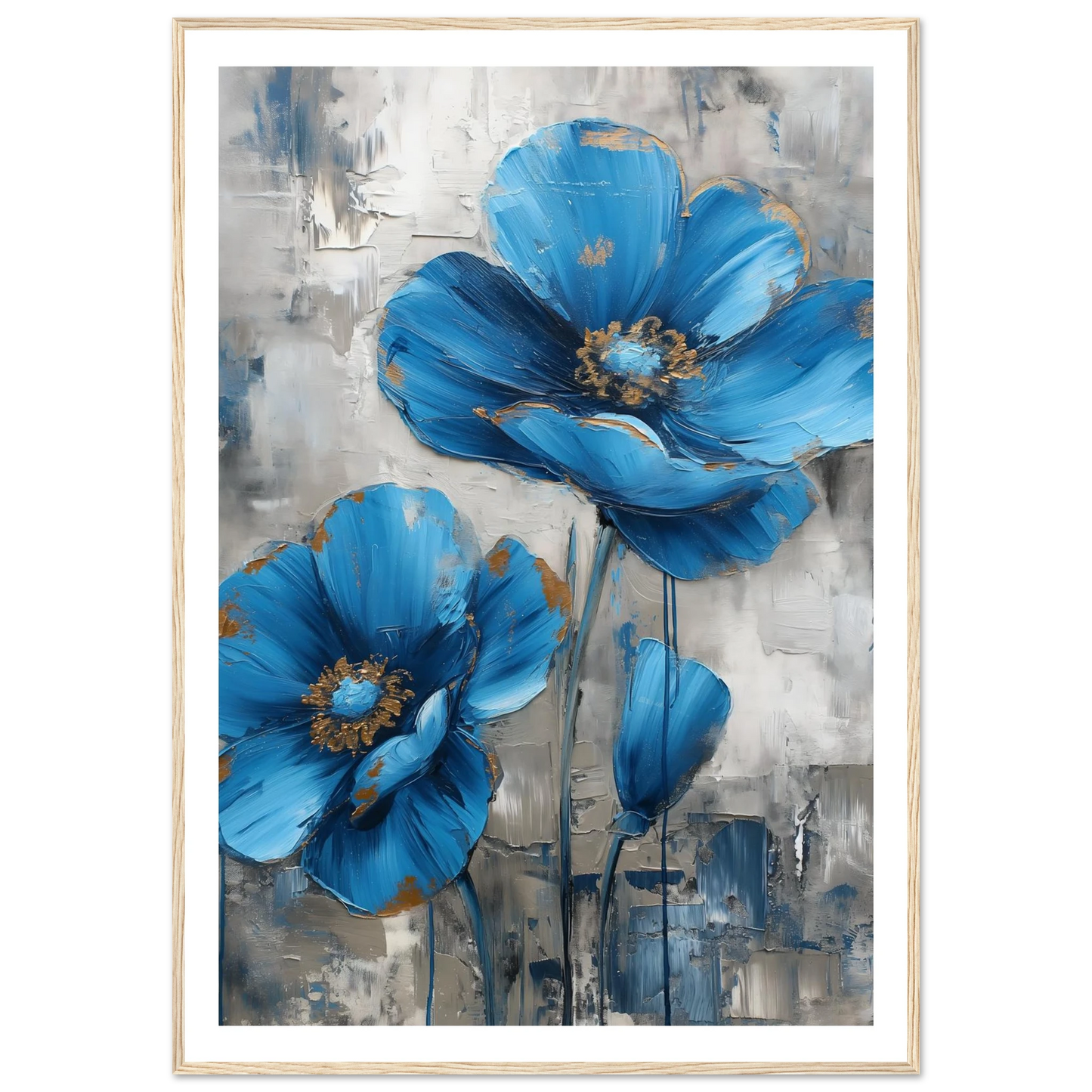 Blue in Bloom - Poster - Arthena