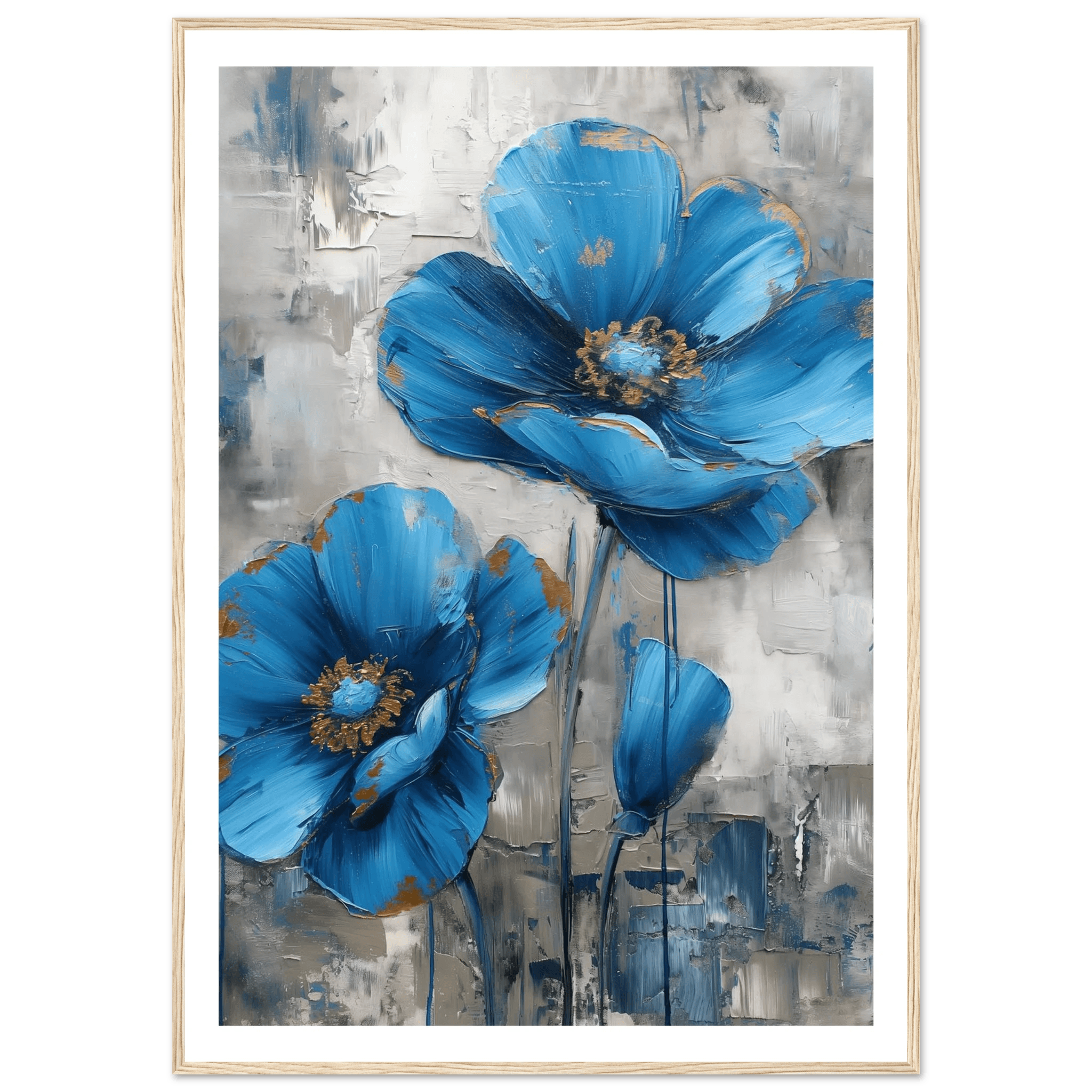 Blue in Bloom - Poster - Arthena
