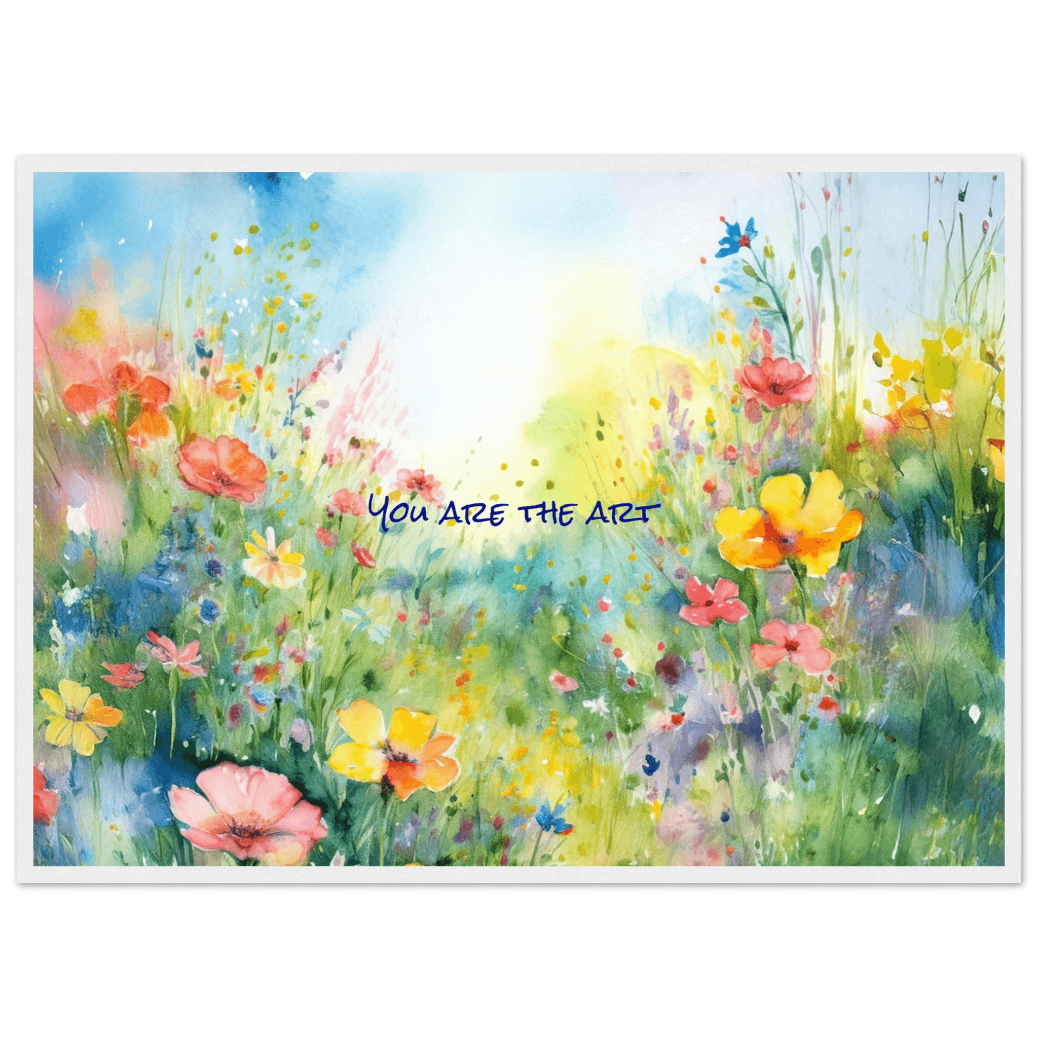 You Are The Art - Poster - Arthena