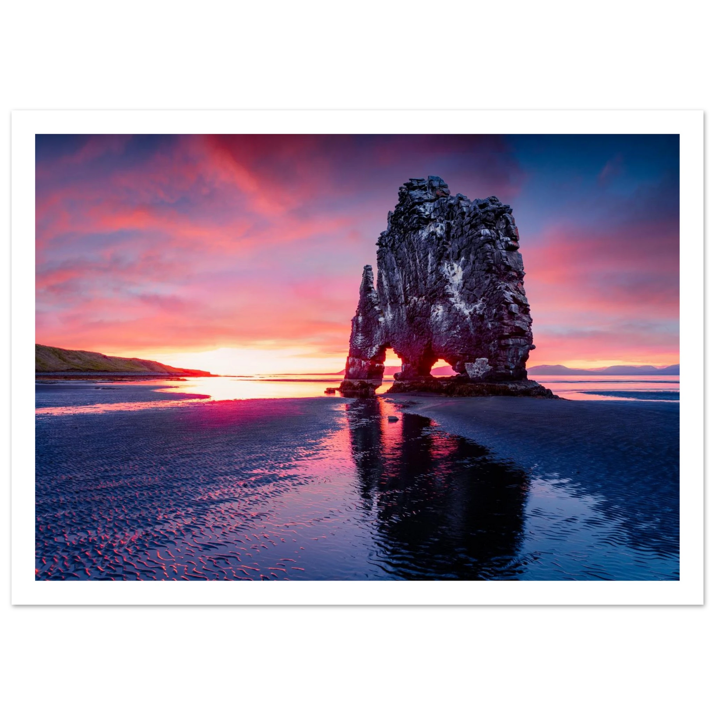 Rock of Fire and Sky - Poster - Arthena