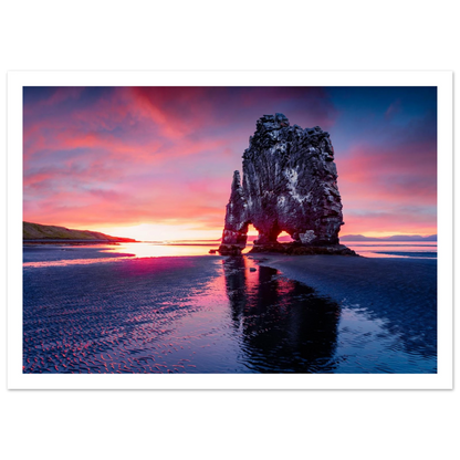 Rock of Fire and Sky - Poster - Arthena